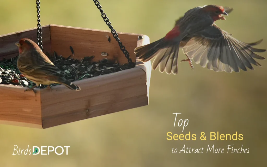 Top Seeds & Blends to Attract More Finches