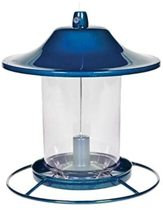 Perky Pet 312b Blue Sparkle Panorama Bird Feedernull