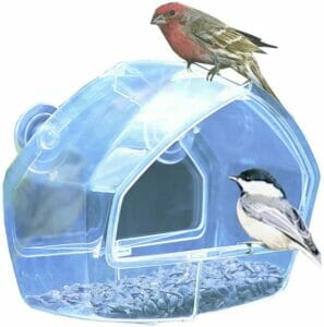  Birdscapes Clear Window Feeder